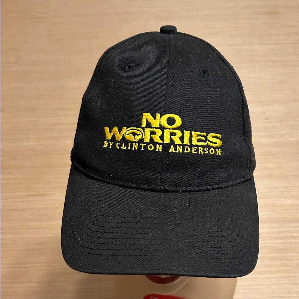 Black Cap with Yellow Logo